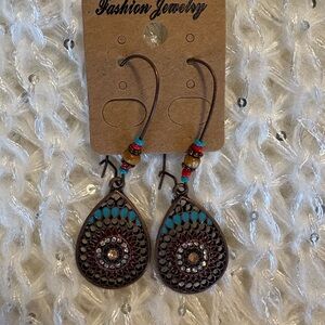 🎁 3for10$ or FREE WITH PURCHASE - NEW Bohemian Teardrop Earrings